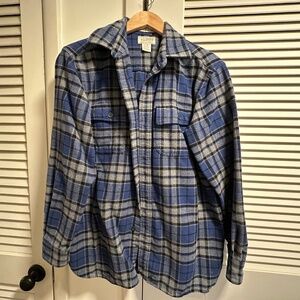 L.L. Bean Chamois Plaid Shirt